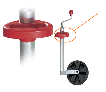 Рукоятка для опорного колеса AL-KO 48 мм 1210182, фото 2