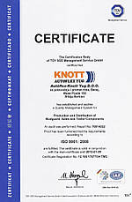 Гвинтове опорне колесо Autoflex-Knott TK51-210/50 M 150 кг з хомутом 6D7983.001, фото 3