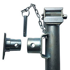 Опора гвинтова стійка AL-KO 1000 кг д. 57 під ключ 19 1368312, фото 3