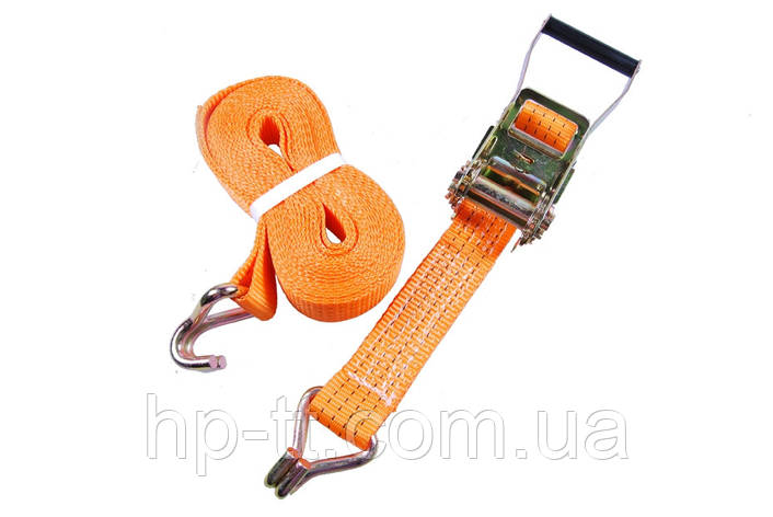Стяжний ремінь із тріскачкою 5 мм, 8 метрів, фото 1