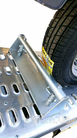 Колісний упор Bunte для автовозу та лафету 63936, фото 1