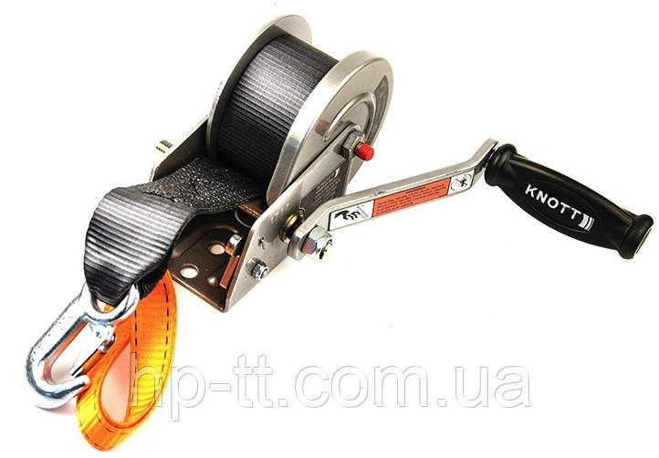 Лебідка Knott Autoflex 414 кг з фалом 3.5 м 6S6169.002