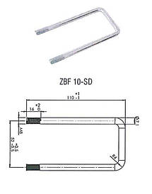 Драбина М8 110*52 Winterhoff ZBF 10-SD 1860047