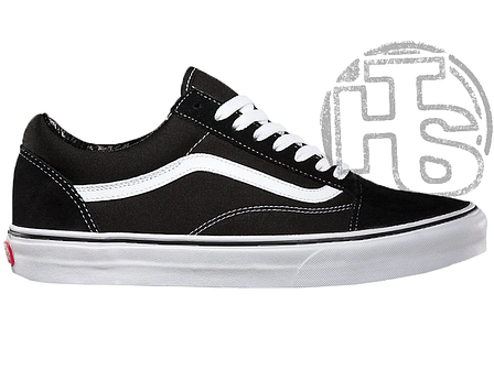 Жіночі кеди Vans Old Skool Black/White VN000D3HY28, фото 2