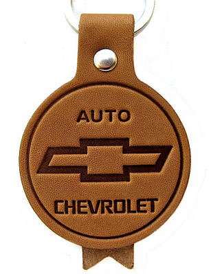 Автобрелок з шкіри Chevrolet Шевроле брелок для ключів