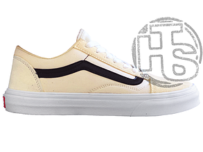 Жіночі кеди Vans Old Skool Beige/Black VN0A31Z9LYT