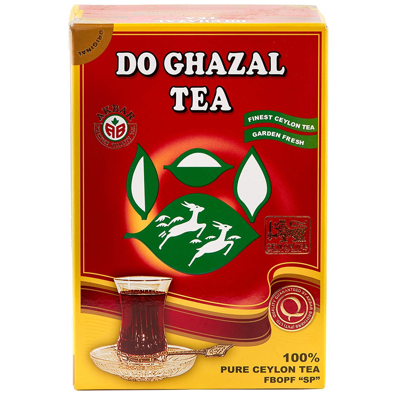 Чай Черный цейлонский Akbar Do Ghazal Tea Pure Ceylon 500 г Шри-Ланка - фото 5 - id-p1132204119