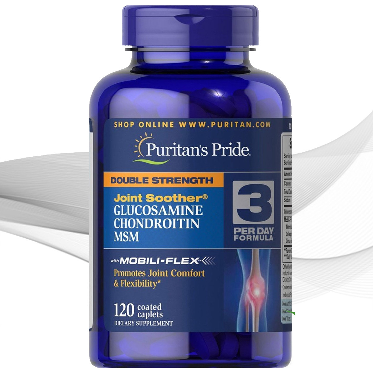 Puritans pride Chondroitin Glucosamine msm 120 caps