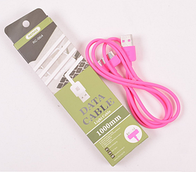 Кабель Remax Lesu 30-pin Lightning 4/4S pink (RC-06i4)