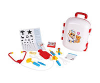 Дитячий іграшковий набір лікаря Технок «Doctor's kit», стетоскоп, молоточок, градусник, шприц, ножиці та ін.