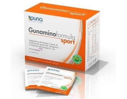 Gunamino Formula Sport / Аминокислоты для спортсменов 42 саше Guna Италия - фото 1 - id-p931627990