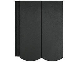 Ланцюгово-піщана черепиця BRAAS Ревива чорна