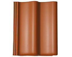 Ланцюгово-піщана черепиця BRAAS Дабл S цегляна