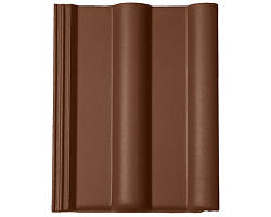 Ланцюгово-піщана черепиця BRAAS Франкфурт каштанова