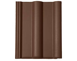 Ланцюгово-піщана черепиця BRAAS Франкфурт коричнева