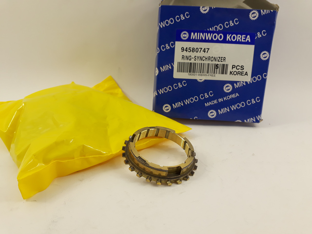 КПП.Кільце синхронізатора 5й передачі ОЕМ Корея (ориг), фото 1