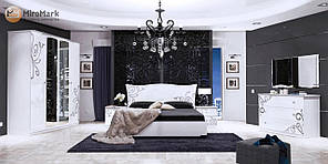 Спальня "Богема" (білий глянець) зі знижкою 5% та безкоштовною доставкою