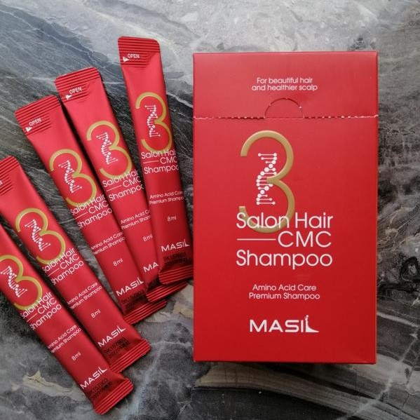 Шампунь з амінокислотами Masil 3 Hair Salon CMC Shampoo 8 мл