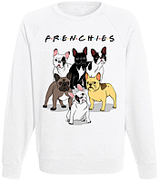 Свитшот Frenchies - Friends (белый)