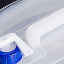 Каністра для води складна туристична похідна 5 л прозора, фото 6