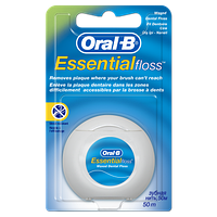Oral-B Зубная нить Essential floss Waxed мятная, 50м