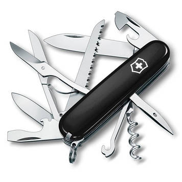 Швейцарський ніж Victorinox Huntsman Чорний (1.3713.3)