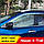 Вітровики, дефлектори вікон хромовані Nissan X-trail/Rogue 2014-2020 6шт. (Autoclover/Корея/D647), фото 5