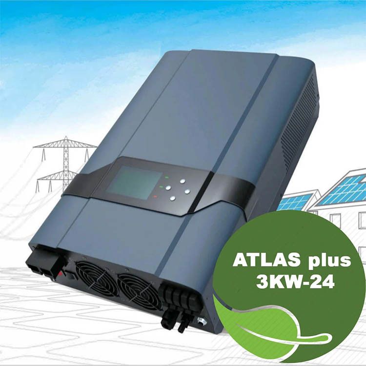 Автономний інвертор Altek ATLAS plus 3KW-24-VM DUO (3 кВт 24 В 1 фазний МРРТ)