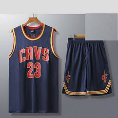 Баскетбольна Форма синя Lebron James No23 (майка + шорти) Cleveland Cavaliers