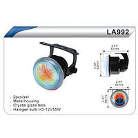 Фара додаткова DLAA 992-W/H3-12V-55W/D=62 mm (LA 992-W)