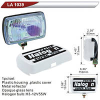 Фара додаткова DLAA 1039-RY/H3-12V-55W/159*101mm/кришка (LA 1039-RY)