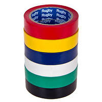 Ізолента PVC 30м "RUGBY" асорті ("RUGBY")