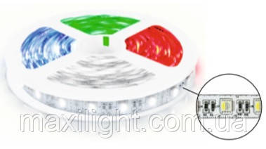 LED стрічка 12V BIOM Professional Generation 3 (smd 5050) 60 LEDs/м IP20 RGB-W, фото 1