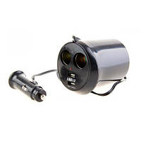 Подовжувачі 2+2USB (1000mA) дріт/запобіхр. (WF-0309) (WF-0309)