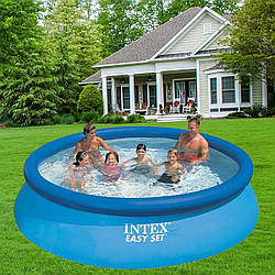 Надувний басейн Intex Easy Set Pool 28132 (56422) 366 см х 76 см з фільтрувальним насосом