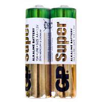 Батарейка GP SUPER ALKALINE 1.5V 15A-S2 лужна, LR6, АА (4891199006470)