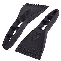 Скребок пластик. для снігу "АЙС" чорний