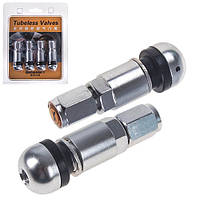 Ніпель для безкамерки хром 120-54 Silver (4 шт.)