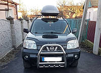 Кенгурятник высокий (защита переднего бампера) Nissan X-Trail T30 2000-2007