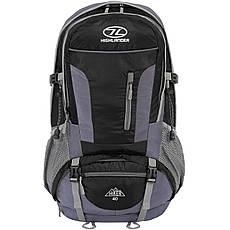 Рюкзак туристичний Highlander Hiker 40 Black, фото 4