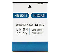 Аккумулятор Nomi NB-5011 / i5011 Evo M1, 2000 mAh AAAA