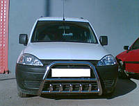 Кенгурятник с грилем (защита переднего бампера) Opel Combo C 2001-2011