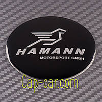 Наклейки для дисков с эмблемой BMW Hamann. ( БМВ Хаман ) Цена указана за комплект из 4-х штук