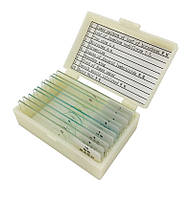 Набір слайдів для мікроскопа 10 предметів yegren No1113