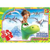Пазли The good dinosaur (Хороший динозавр). 35 елементів. G-toys.