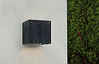 Фасадний двосторонній світильник 2х3Вт 4000К, чорний DH012 COB, фото 6