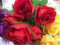 Штучний букет троянда., фото 4