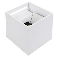 Фасадний двосторонній світильник 2х3Вт 4000К, білий DH012 COB