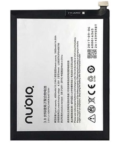 Акумулятор для ZTE Nubia Z11 Max / Li3839T43P6h406790, 4000 mAh Original PRC, фото 1