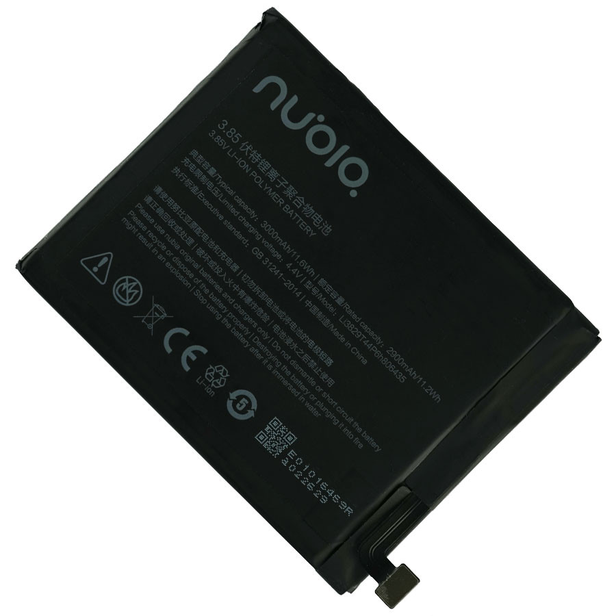 Аккумулятор ZTE Nubia Z11 NX531J / Li3829T44P6h806435, 3000 mAh Original PRC